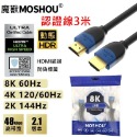 平價HDMI協會認證線2.1版 3米