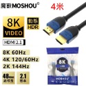 魔獸 MOSHOU 超高速 HDMI 2.1 認證款 電腦 顯示卡 PS4 PS5 機上盒 8K 4K120HZ HDR-規格圖9