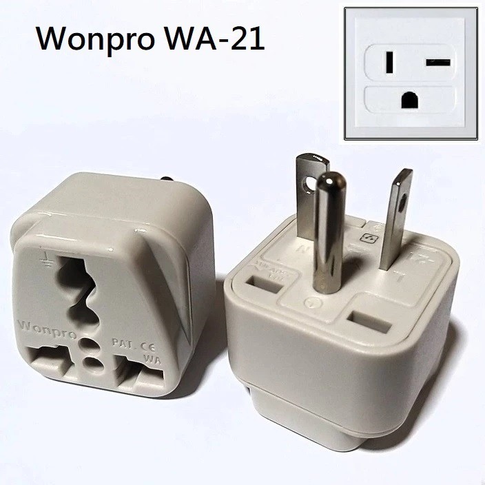 WONPRO 220V 帶開關 冷氣轉接頭 T型 10A 1變2轉接頭 萬用插座 轉換插頭 轉換插座 轉接頭 萬用轉接頭-細節圖3