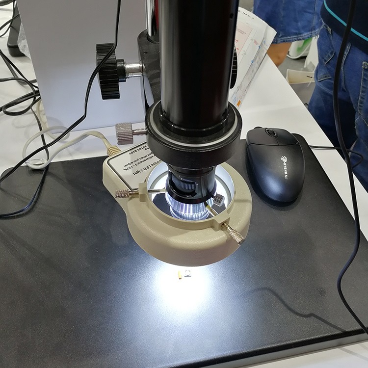 LED燈 顯微鏡環形燈管 內徑63MM  56顆燈珠 LED環形燈 顯微鏡專用光源 放大鏡 工具燈 工作燈 亮度可調-細節圖6