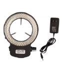 LED燈 顯微鏡環形燈管 內徑63MM  56顆燈珠 LED環形燈 顯微鏡專用光源 放大鏡 工具燈 工作燈 亮度可調-規格圖10