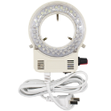 LED燈 顯微鏡環形燈管 內徑63MM  56顆燈珠 LED環形燈 顯微鏡專用光源 放大鏡 工具燈 工作燈 亮度可調-規格圖10