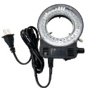 LED燈 顯微鏡環形燈管 內徑63MM  56顆燈珠 LED環形燈 顯微鏡專用光源 放大鏡 工具燈 工作燈 亮度可調-規格圖10