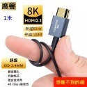 魔獸 超細款 超柔軟 線徑 2.4mm 同軸 2.1版 電腦 PS4 PS5 8K 60HZ 4K 120Hz HDR-規格圖11
