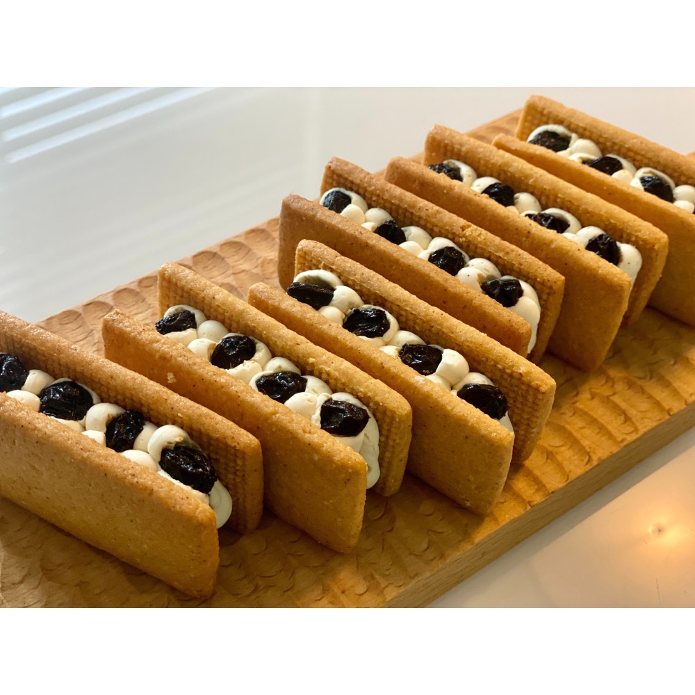 冷凍運送，甜控填空大人專屬重酒味蘭姆/萊姆葡萄奶油夾心餅乾  純手工自製的美味-細節圖3