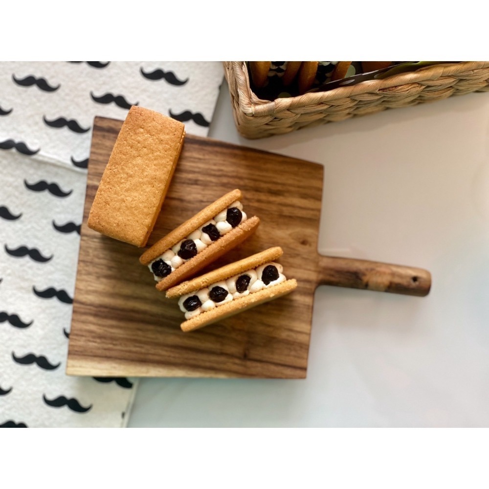 冷凍運送，甜控填空大人專屬重酒味蘭姆/萊姆葡萄奶油夾心餅乾  純手工自製的美味-細節圖7