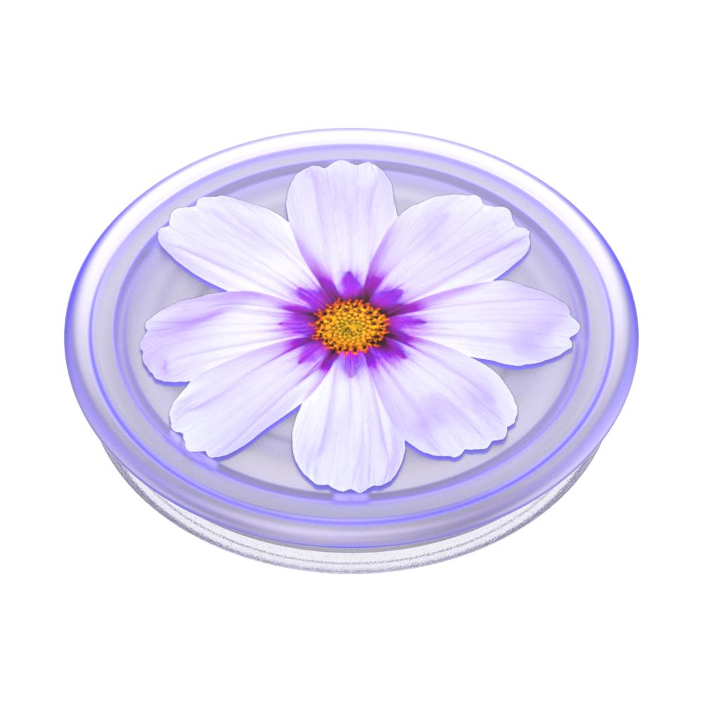 泡泡騷 手機支架 植物紫花朵 PopSockets 伸縮手機支架-細節圖3