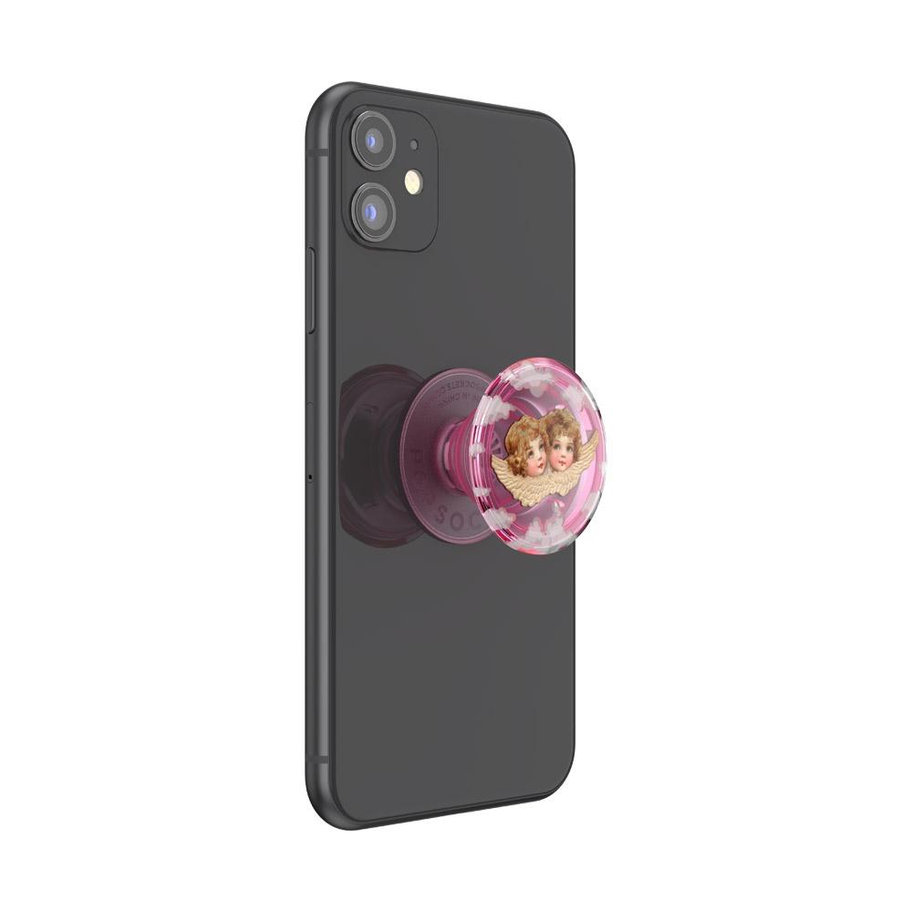 泡泡騷 手機支架  半透Q天使 PopSockets 伸縮手機支架-細節圖6