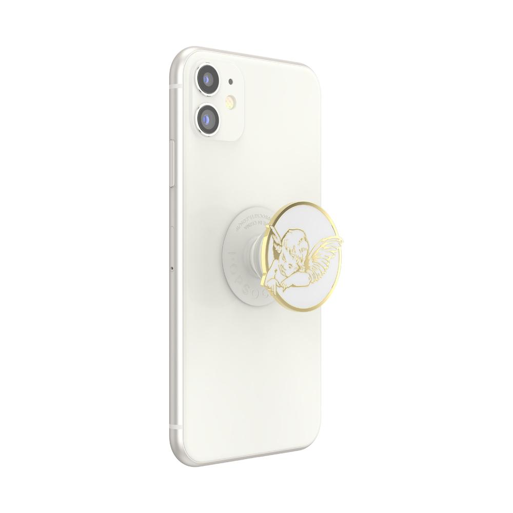 泡泡騷 手機支架 珐瑯瓷 小天使 PopSockets 伸縮手機支架-細節圖8