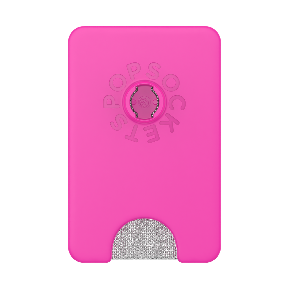 泡泡騷 手機支架 粉桃紅 PopSockets 磁吸卡夾 Plus 系列-細節圖3
