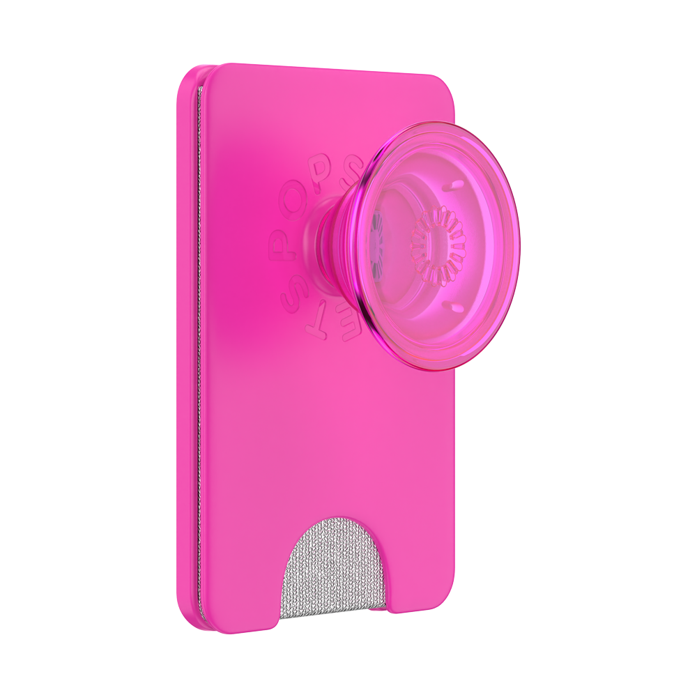 泡泡騷 手機支架 粉桃紅 PopSockets 磁吸卡夾 Plus 系列-細節圖5