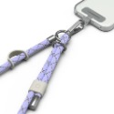 編織肩背掛繩-紫丁花