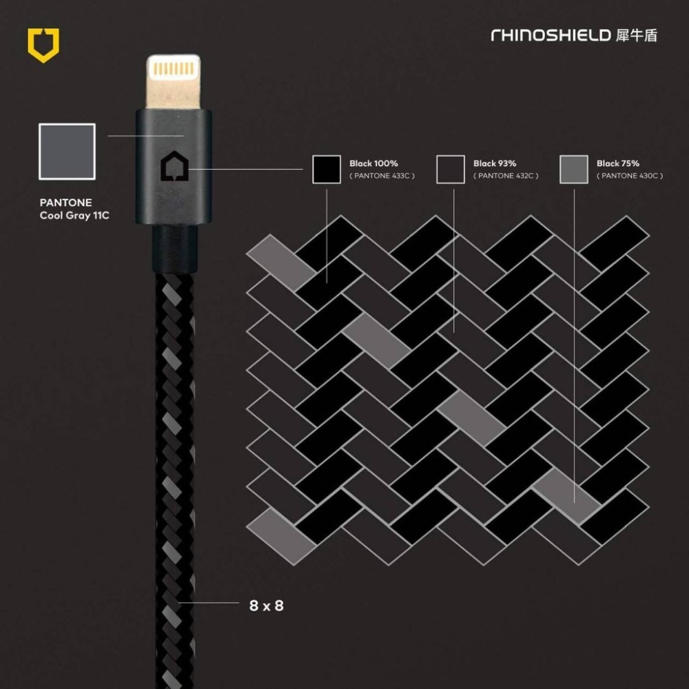 犀牛盾 iPhone 15 Pro Max 14 13 12 11 充電線 iPhone to USB 充電線-細節圖7