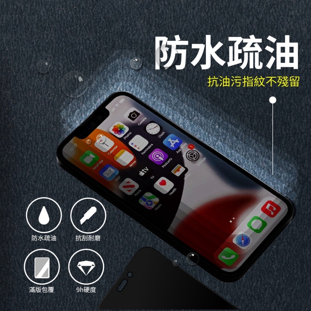 玻璃貼 iPhone 15 Pro Max Plus 14 13 12 11 滿版玻璃貼 半版玻璃貼-細節圖5