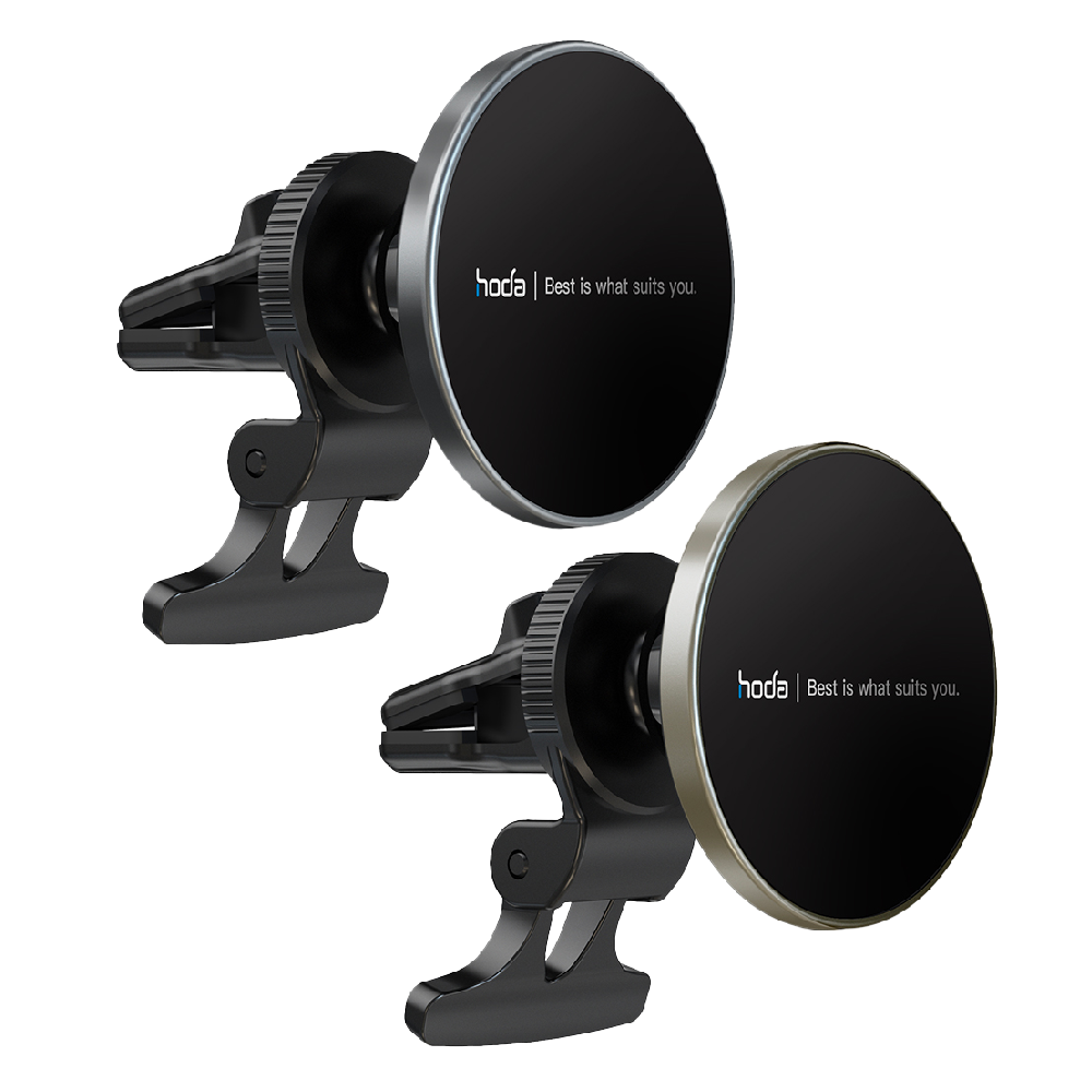 hoda 手機支架 iPhone 15 Pro Max 14 13 車用出風口磁吸手機支架 支援MagSafe-細節圖4