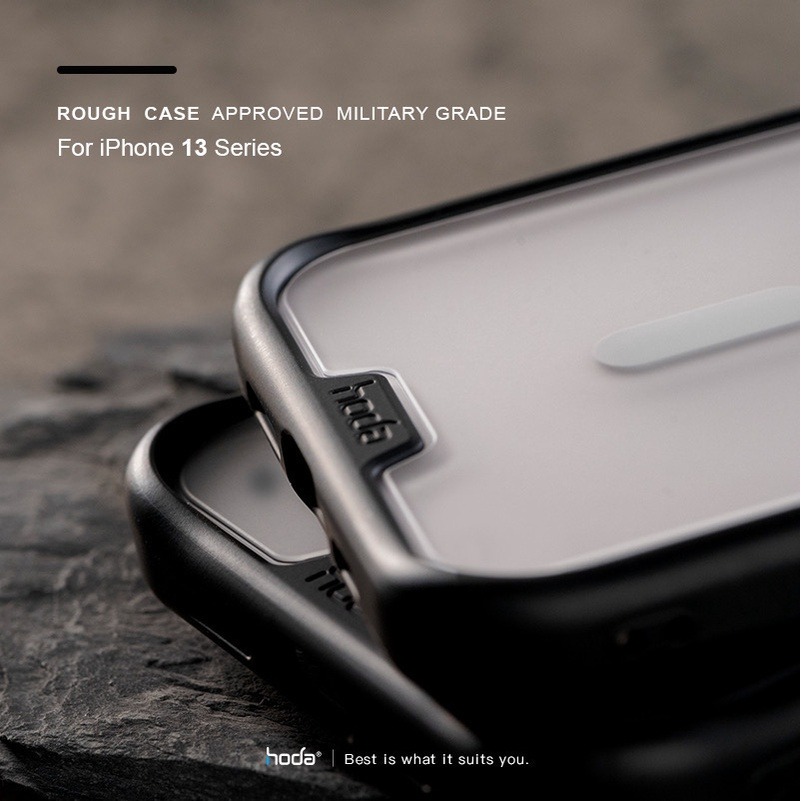 hoda iPhone 14 Pro Max Plus 13 12 全型號 柔石軍規防摔保護殼-細節圖6