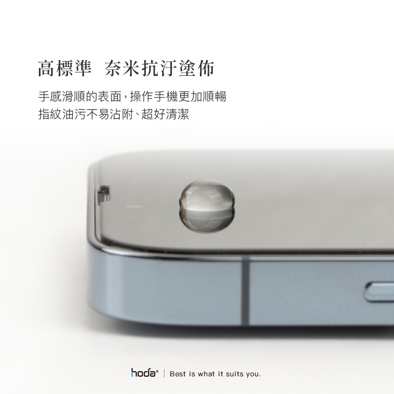 hoda iPhone 15 Pro Max Plus 14 13 12 美國康寧授權 滿版玻璃保護貼 附貼膜神器-細節圖9