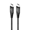hoda iPhone 15 Pro Max Type-C USB-C 充電線 尼龍編織100W 5A快速充電傳輸線-規格圖9