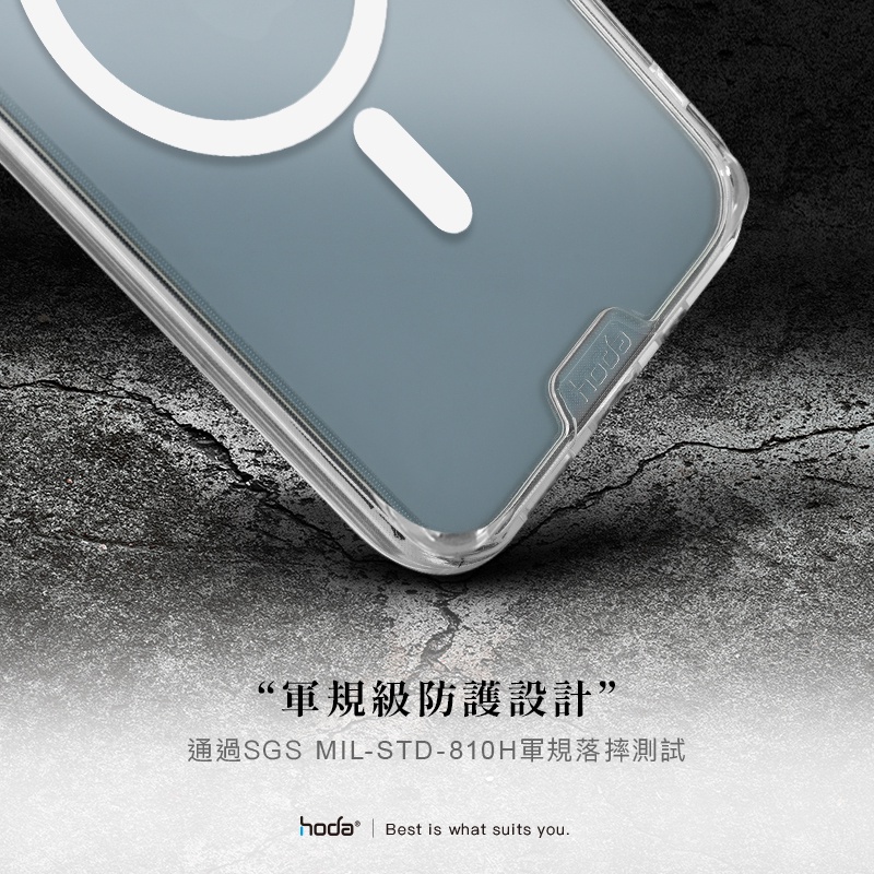 hoda iPhone 14 13 Pro Max 12 全型號 手機殼 晶石鋼化玻璃 軍規防摔保護殼-細節圖5