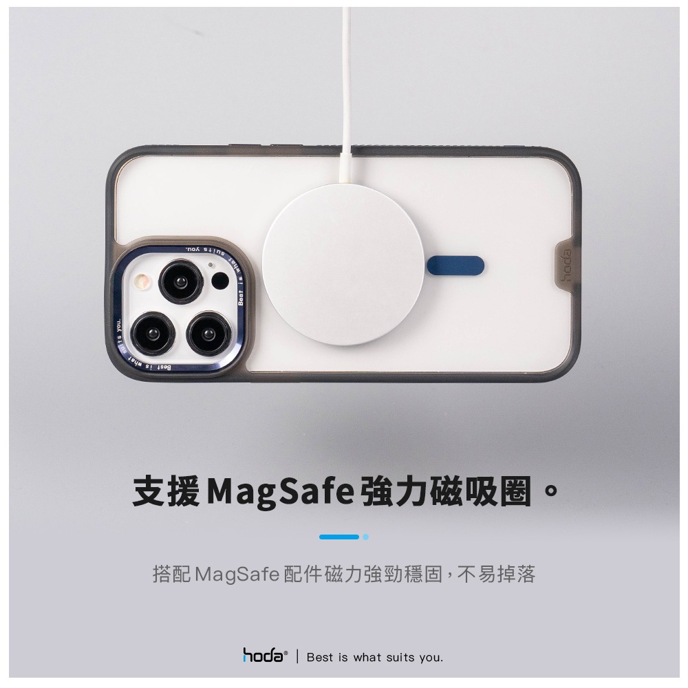 hoda iPhone 15 Pro Max 14 彩石軍規防摔保護殼-細節圖7