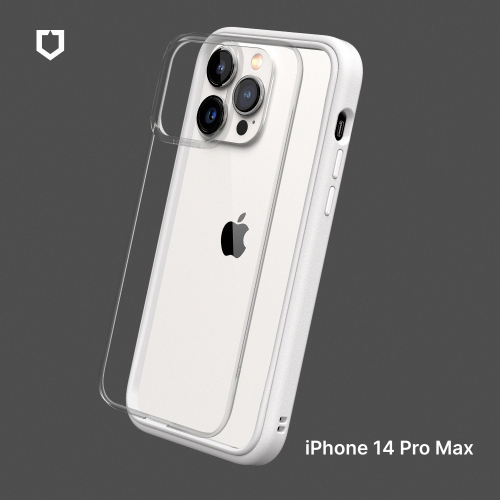 犀牛盾 iPhone 14 Pro Max Plus 13 12 11 白色 背板款 邊框款 防摔手機殼 台灣公司貨