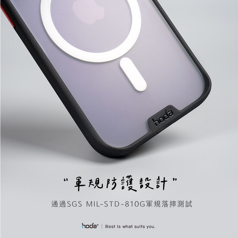 hoda iPhone 15 Pro Max Plus 柔石軍規防摔保護殼-細節圖5