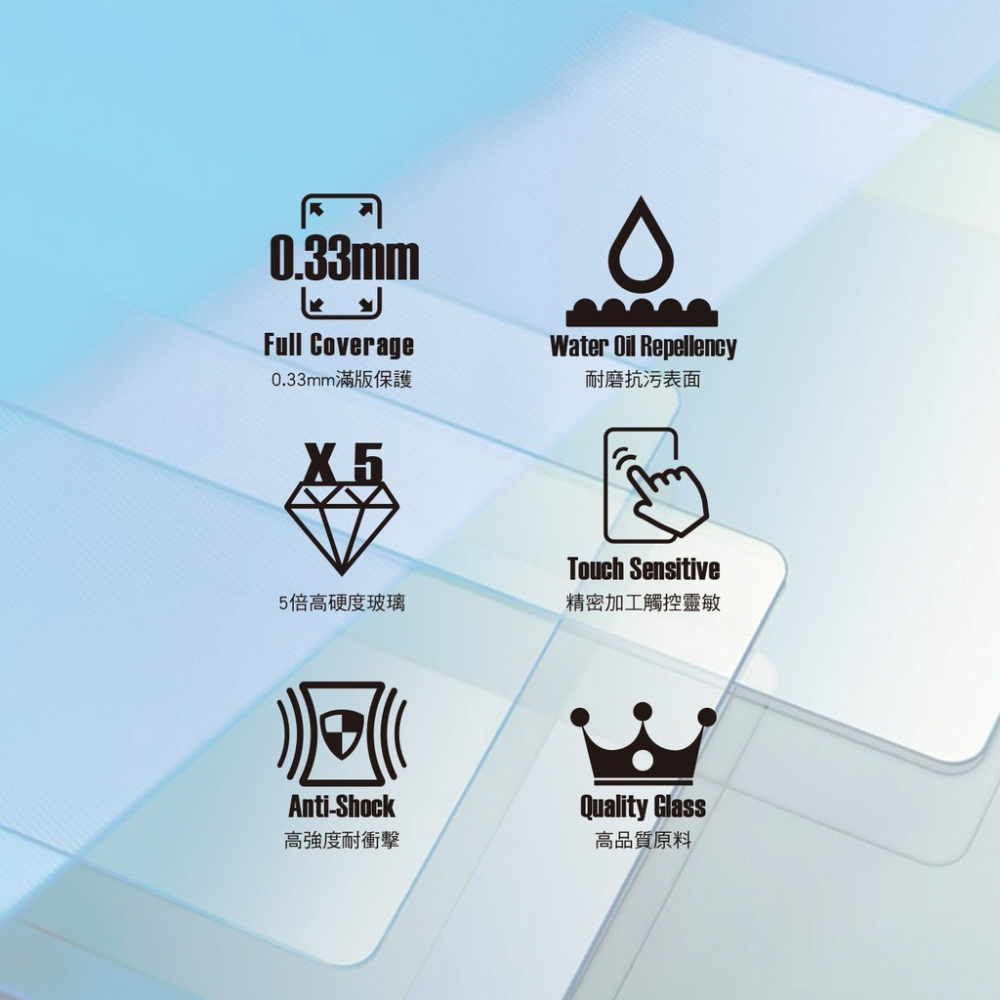 hoda iPhone 15 Pro Max 14 13 12 11 滿版9H鋼化玻璃保護貼-細節圖3