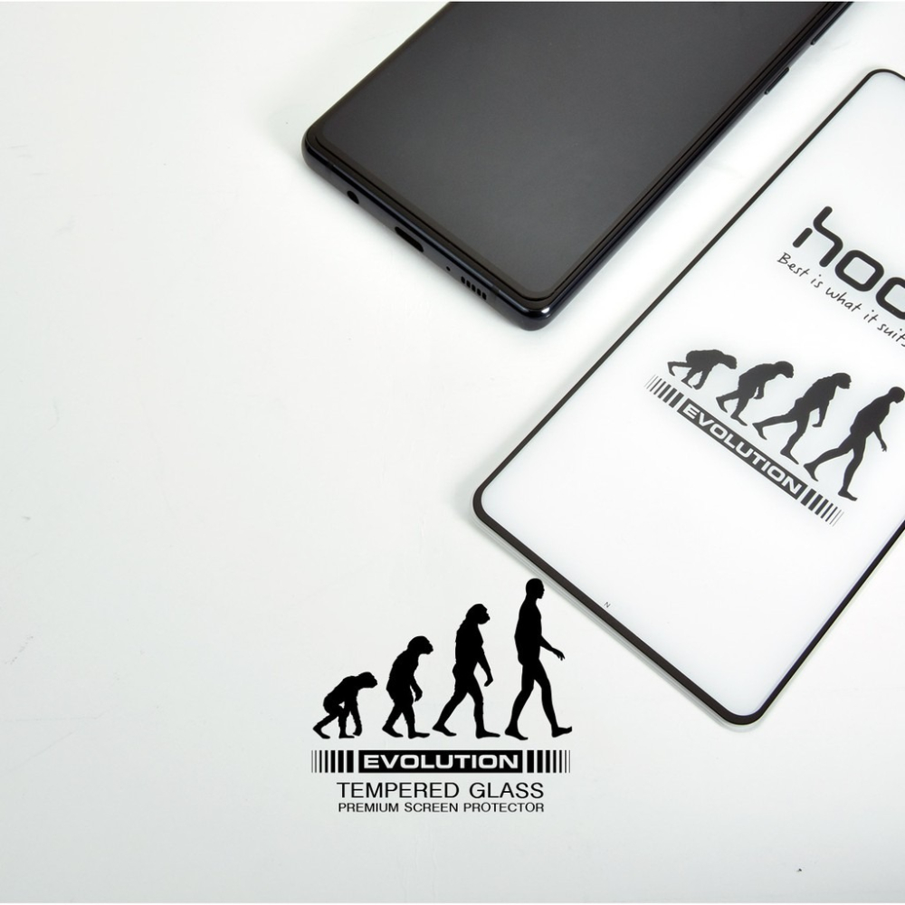 hoda 三星 A54 A53 A52 A52S A13 A23 A21s A51 A20 2.5D隱形滿版玻璃貼-細節圖2