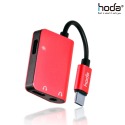 hoda iPhone 15 Pro Max 一分三音頻電源轉接線 支援PD充電 3.5mm耳機 Type-C耳機-規格圖8