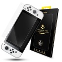 hoda 任天堂 Switch 薩爾達傳說 王國之淚 OLED 全型號 滿版9H鋼化玻璃保護貼-規格圖9