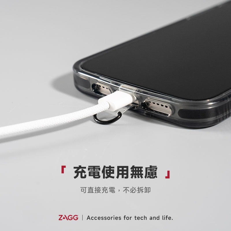 ZAGG iPhone 15 Pro Max 14 13 12 掛繩 附墊片-細節圖6