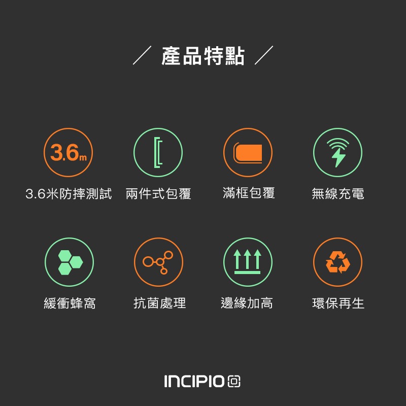 Incipio iPhone 15 Pro Max Plus MagSafe 磁吸款 設計系列防摔保護殼-細節圖2