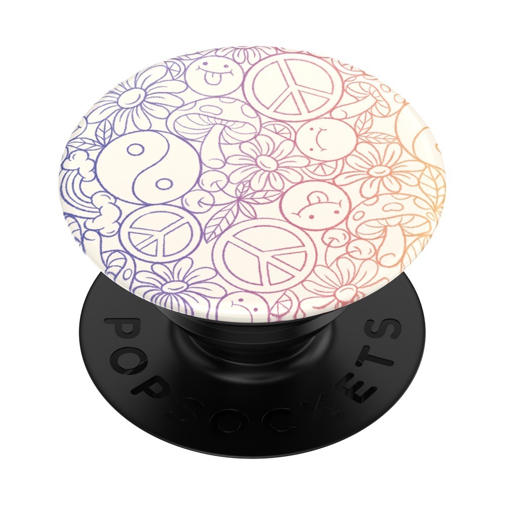 泡泡騷 手機支架 愛與和平 PopSockets 伸縮手機支架-細節圖4