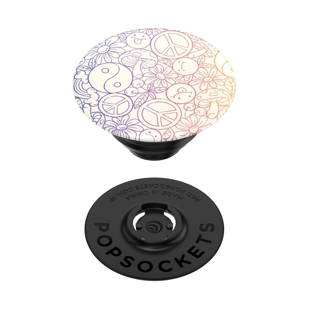 泡泡騷 手機支架 愛與和平 PopSockets 伸縮手機支架-細節圖8