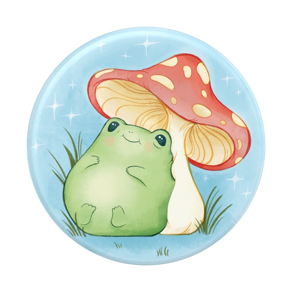 泡泡騷 手機支架 愛睏蛙 PopSockets 伸縮手機支架-細節圖2