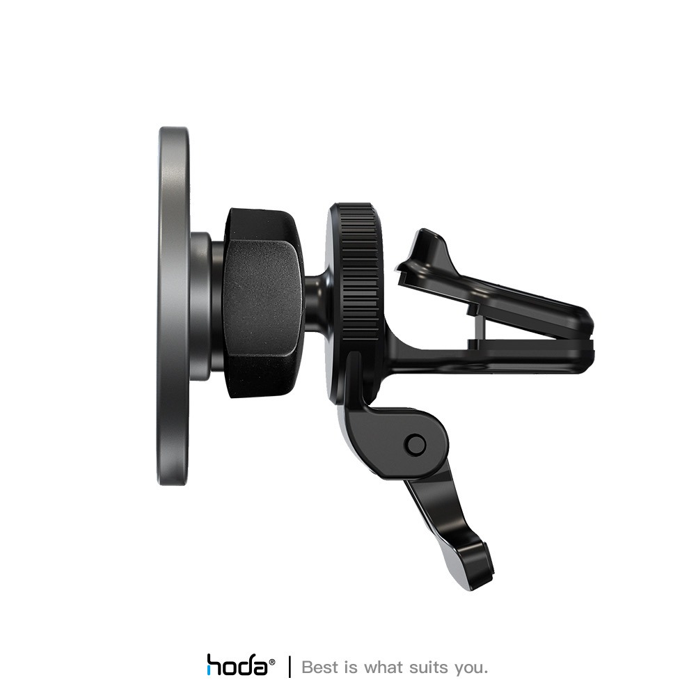 hoda 鋁合金車用出風口磁吸手機支架 (支援MagSafe磁吸)-細節圖5