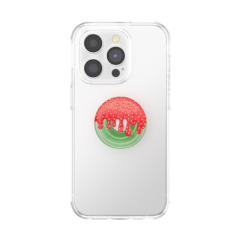 泡泡騷 手機支架 半透草莓果醬滴 PopSockets 伸縮手機支架-細節圖2