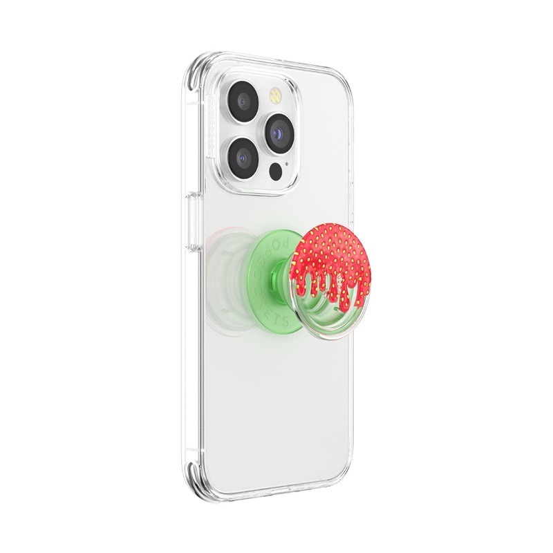 泡泡騷 手機支架 半透草莓果醬滴 PopSockets 伸縮手機支架-細節圖7