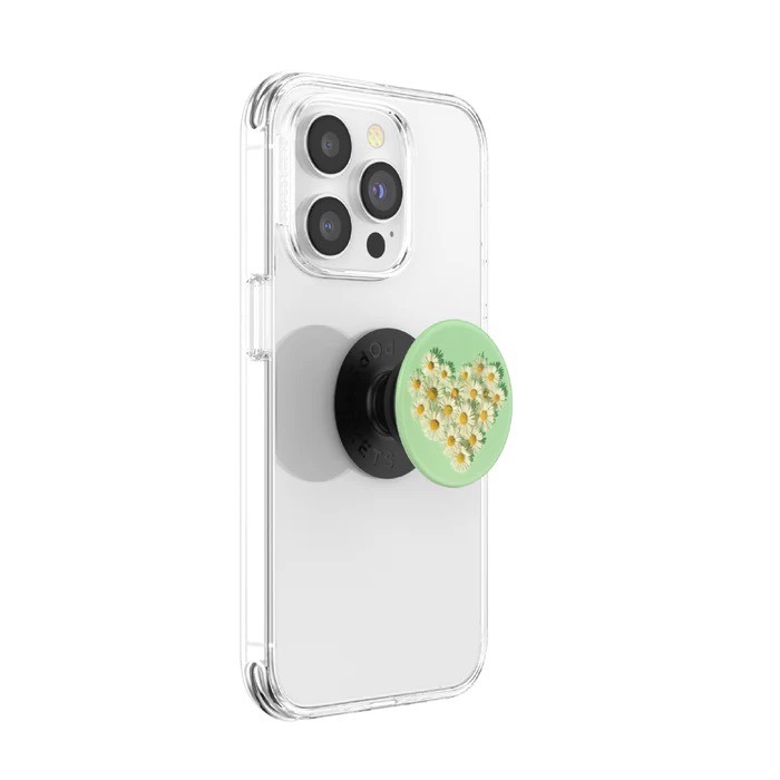 泡泡騷 手機支架 雛菊愛心 PopSockets 伸縮手機支架-細節圖5