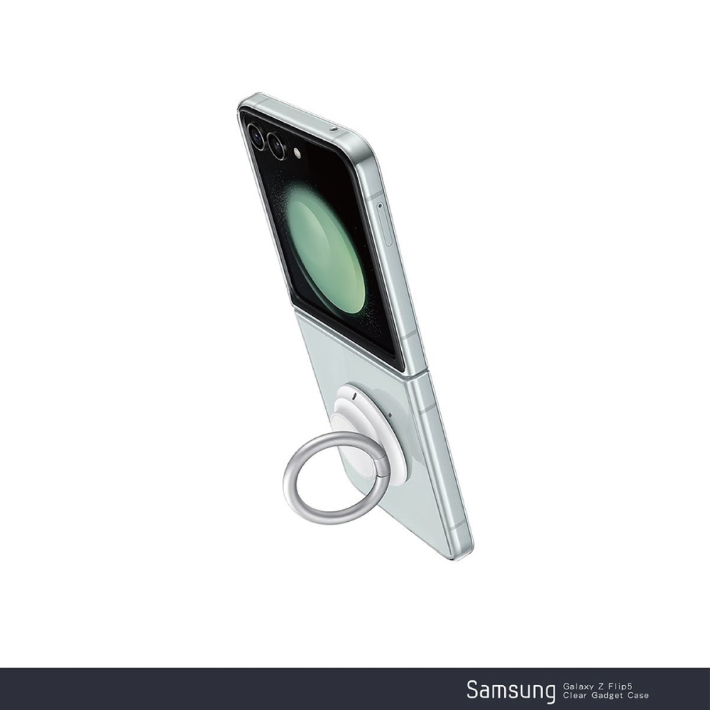 SAMSUNG Galaxy Z Flip5 原廠透明多功能保護殼 (EF-XF731C)-細節圖11