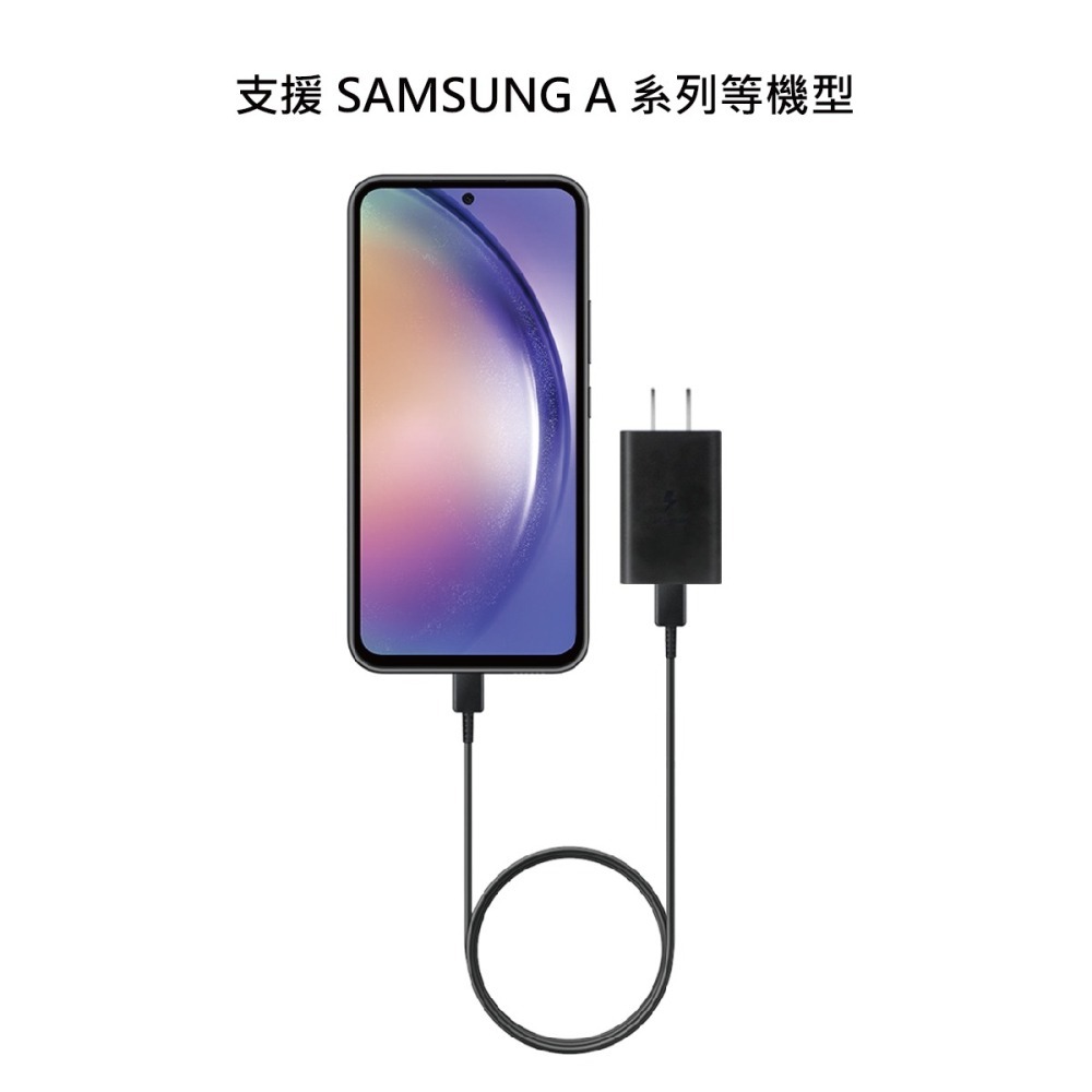 SAMSUNG原廠 15W Type C快充頭 + 雙Type C線組【盒裝公司貨】EP-T1510 / 支援A系列-細節圖8