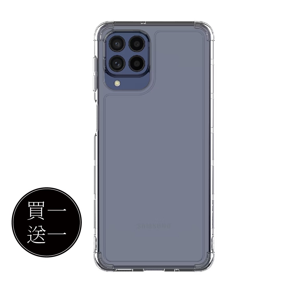 【買一送一】SAMSUNG Galaxy M53 5G 原廠輕薄防護背蓋-透明 (araree聯名)-細節圖4