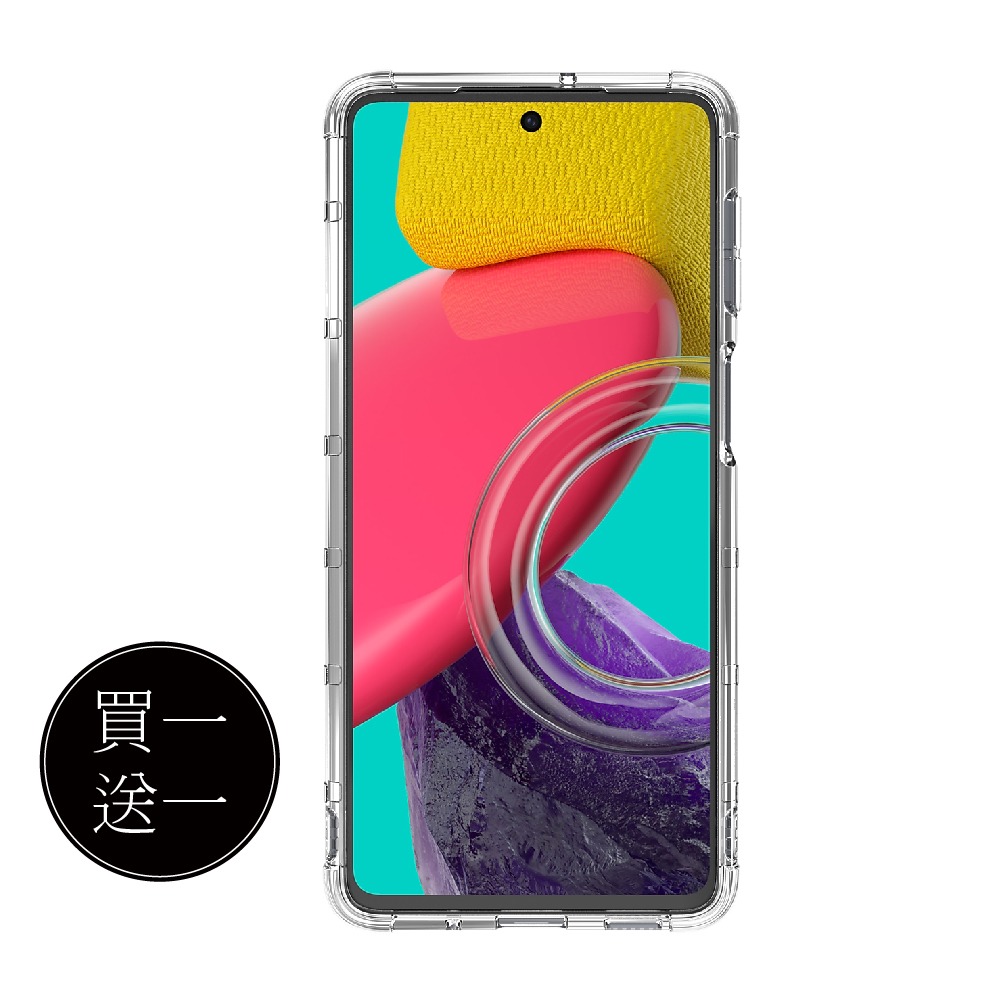 【買一送一】SAMSUNG Galaxy M53 5G 原廠輕薄防護背蓋-透明 (araree聯名)-細節圖5