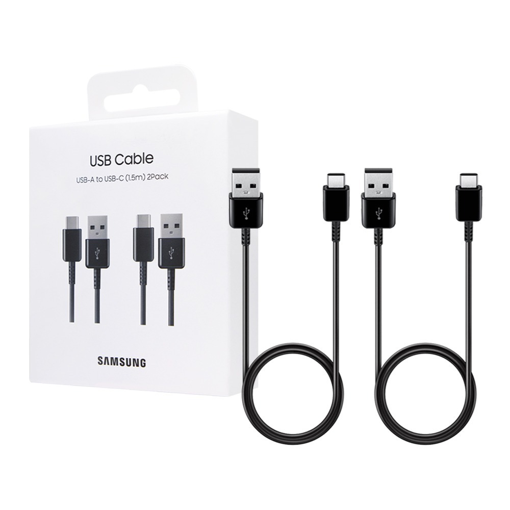 Samsung 三星 原廠 S25 S24系列 1.5m Type-C 傳輸線 2Pack -新款黑【DG930/盒裝】-細節圖2