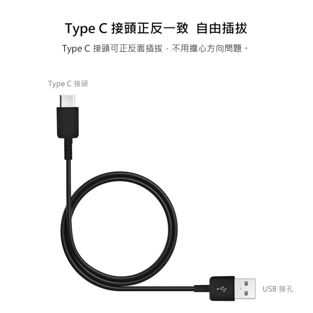 Samsung 三星 原廠 S25 S24系列 1.5m Type-C 傳輸線 2Pack -新款黑【DG930/盒裝】-細節圖9