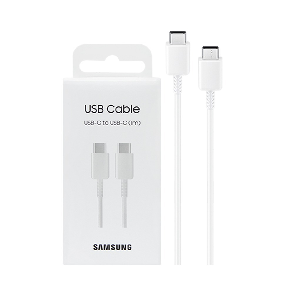 SAMSUNG 原廠 Z Fold7 Flip7適用 3A,1m Type C to Type C線-白 (DA705)-細節圖2