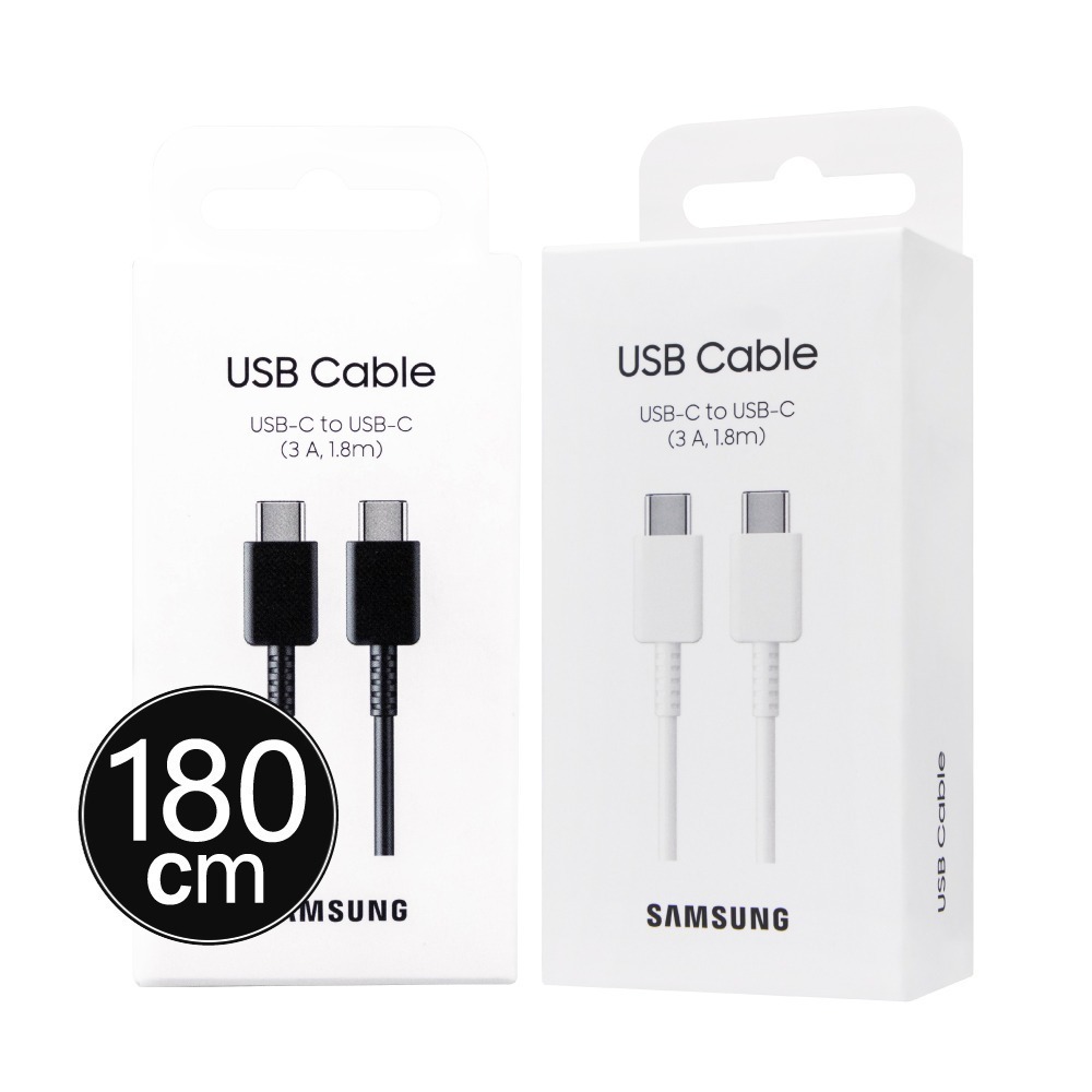 Samsung 三星 原廠 S25 S24系列 3A,1.8m Type-C to Type-C 線【DX310/盒裝】-細節圖2