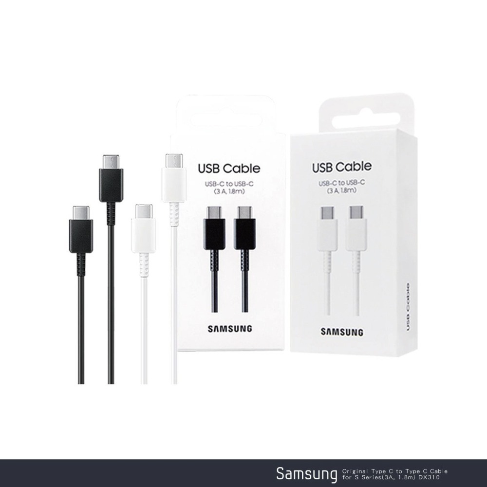 Samsung 三星 原廠 S25 S24系列 3A,1.8m Type-C to Type-C 線【DX310/盒裝】-細節圖11