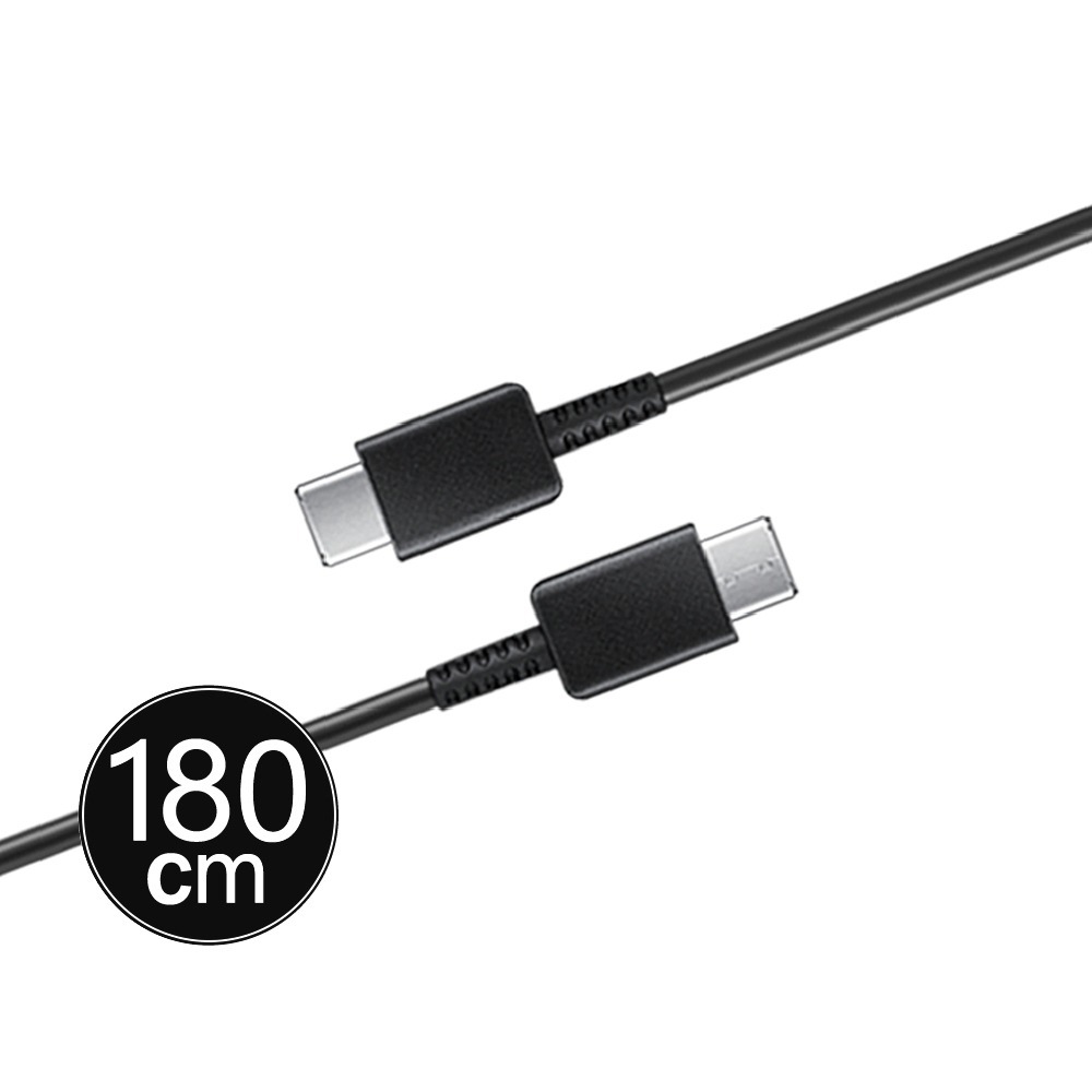 Samsung 三星 原廠 S25 S24系列 3A,1.8m Type-C to Type-C 線【DX310/盒裝】-規格圖11