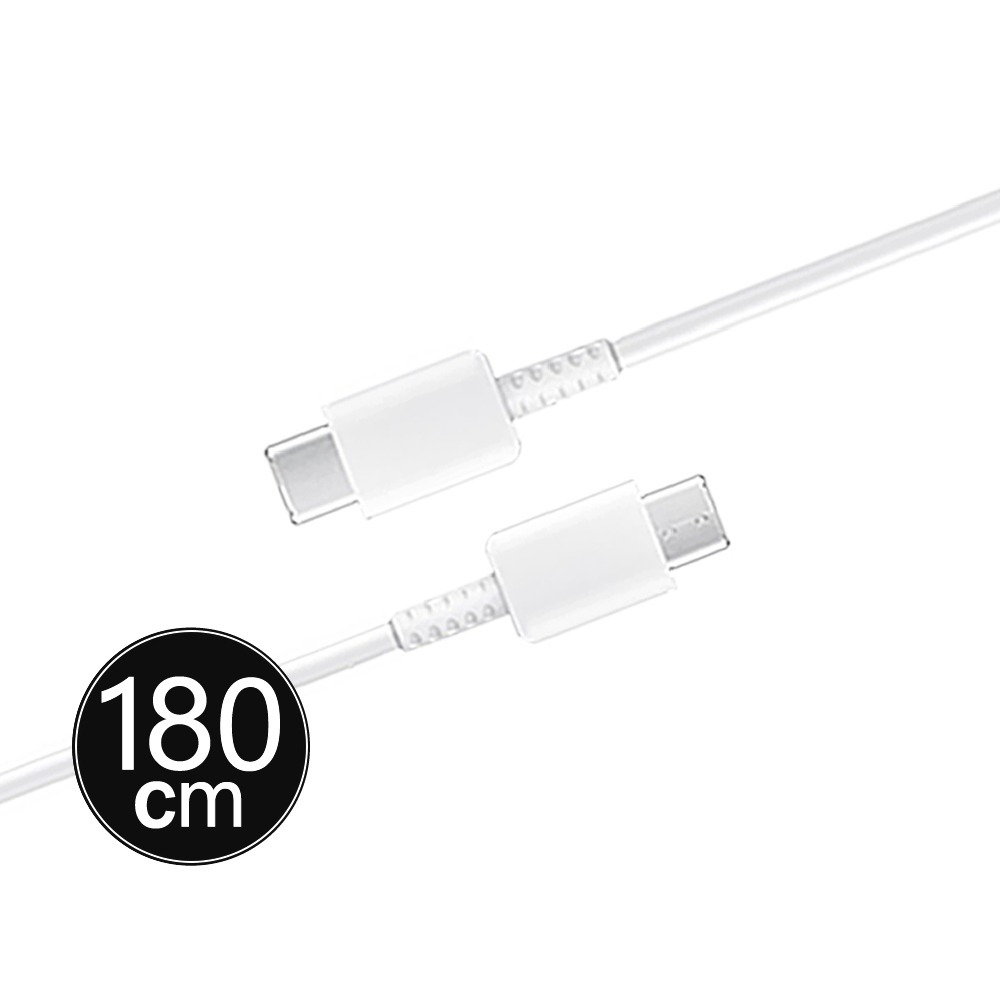 Samsung 三星 原廠 S25 S24系列 3A,1.8m Type-C to Type-C 線【DX310/盒裝】-規格圖11